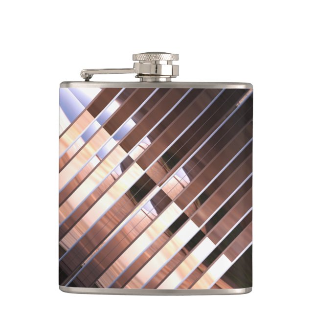 Sci-Fi MM 22 Wrapped Flask (Front)
