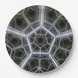 Sci-Fi Multi-Dimensional Paper Plate