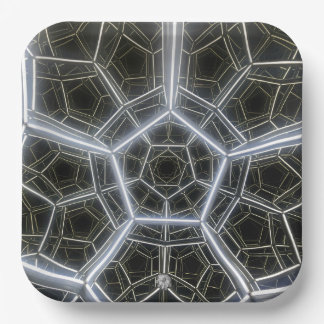 Sci-Fi Multi-Dimensional Paper Plate