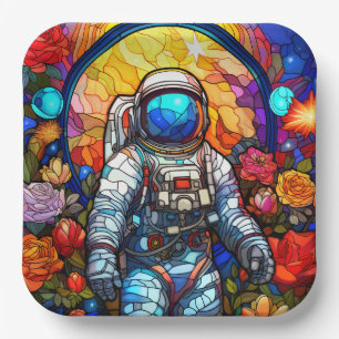 Sci Fi Outer Space  Paper Plate