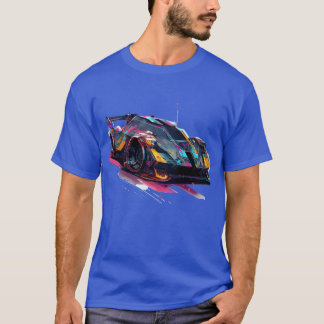 Sci Fi Race Car boy family T-Shirt