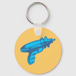 Sci-Fi Ray Gun Laser Pistol Keychain