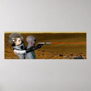 Sci-Fi Republik Laser Blast Poster