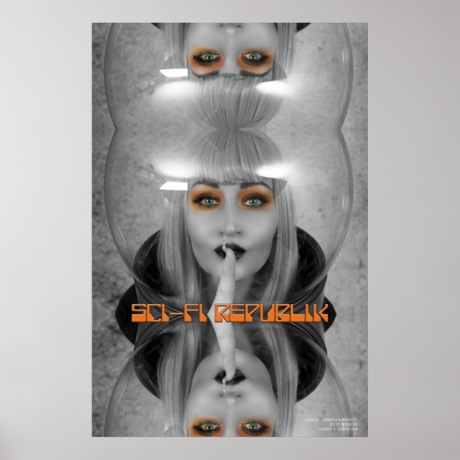 Sci-Fi Republik Our Lips Are Sealed Poster (Front)
