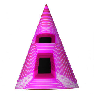 Sci-Fi Retro 3D: Pop Art Illustration Party Hat