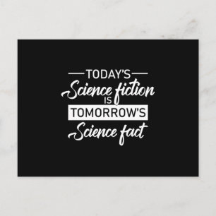 Sci-Fi Science Fiction Space Ufo Alien Funny Gift Postcard