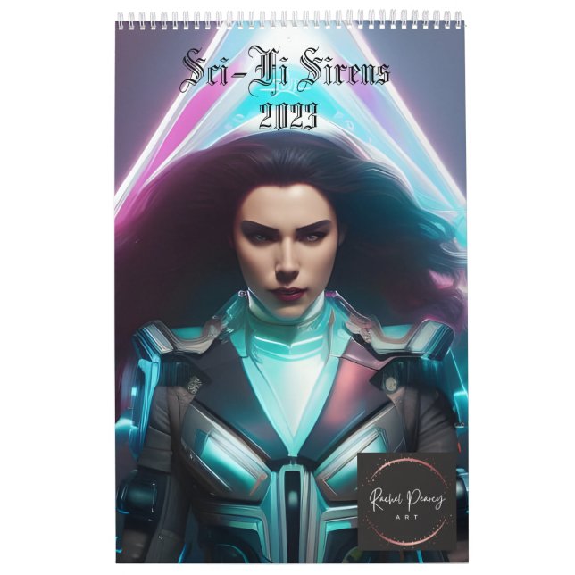 Sci-Fi Sirens 2023 Calender  Calendar (Cover)