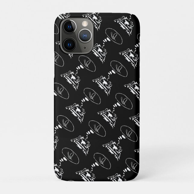 Sci-Fi smart animals "Hungry Frog Dreams"          Case-Mate iPhone Case (Back)