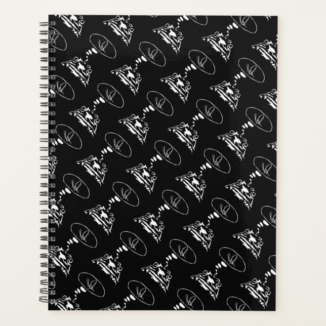 Sci-Fi smart animals "Hungry Frog Dreams"          Planner (Front)