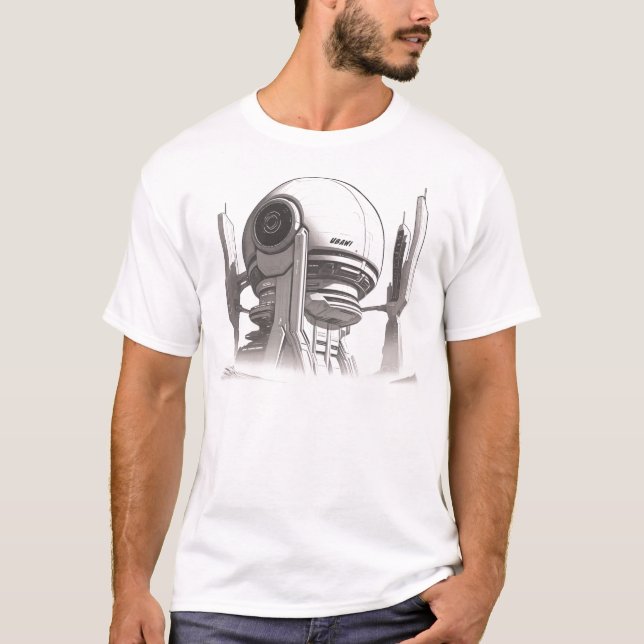 Sci-Fi T-shirt Traversing the Universe 01 A Front (Front)