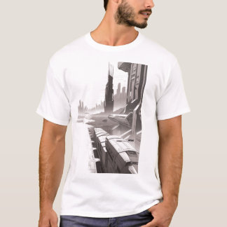 Sci-Fi T-shirt Traversing the Universe 01 I Front