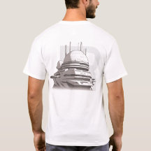Sci-Fi T-shirt Traversing the Universe 02 B Back