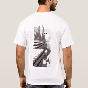 Sci-Fi T-shirt Traversing the Universe 03 H Back