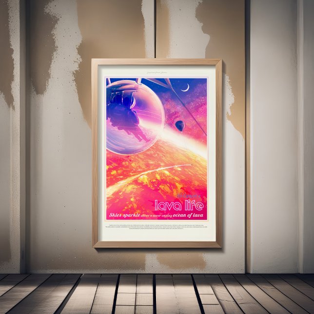 Sci-Fi Travel Ad, Planet 55 Cancri e Poster (Creator Uploaded)