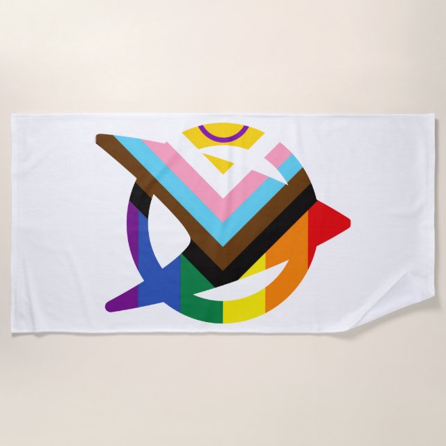 Sci-Fi Trek Beach Towel (Front)