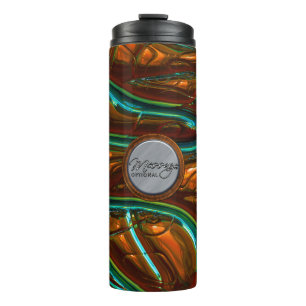 Sci-Fi Walls 3 Options Thermal Tumbler