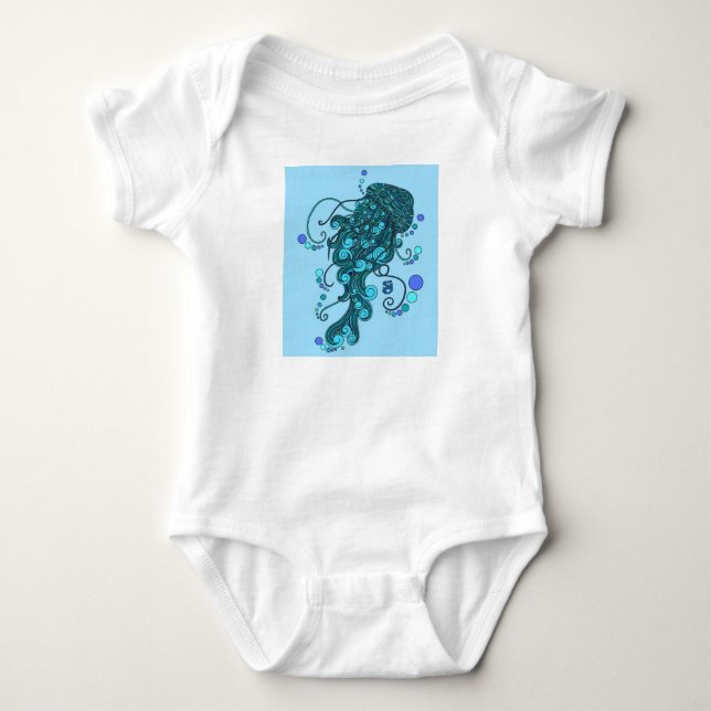 SCI - Jellyfish -String Cheese Incident - Tequilla Baby Bodysuit (Front)