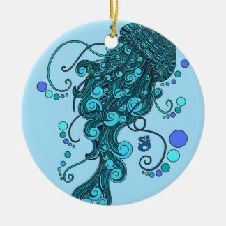SCI - Jellyfish -String Cheese Incident - Tequilla Ceramic Ornament