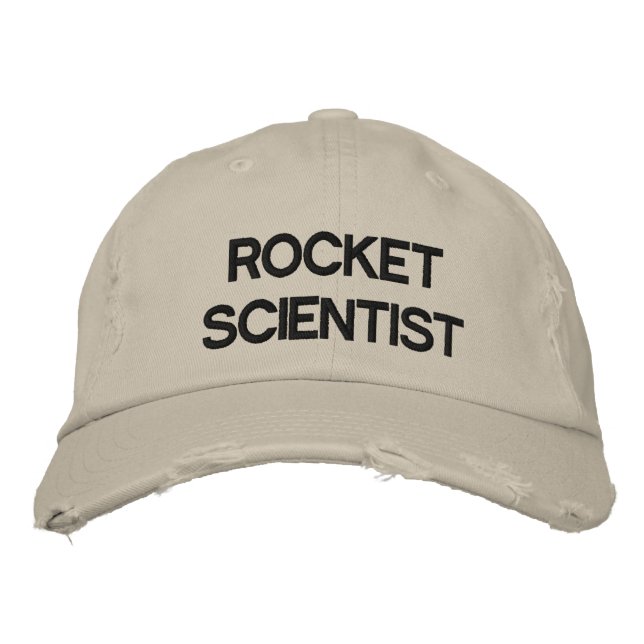 SCI-ROCK-WF EMBROIDERED HAT (Front)