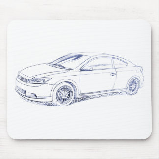 Sci tC sketch 1st gen Mouse Pad