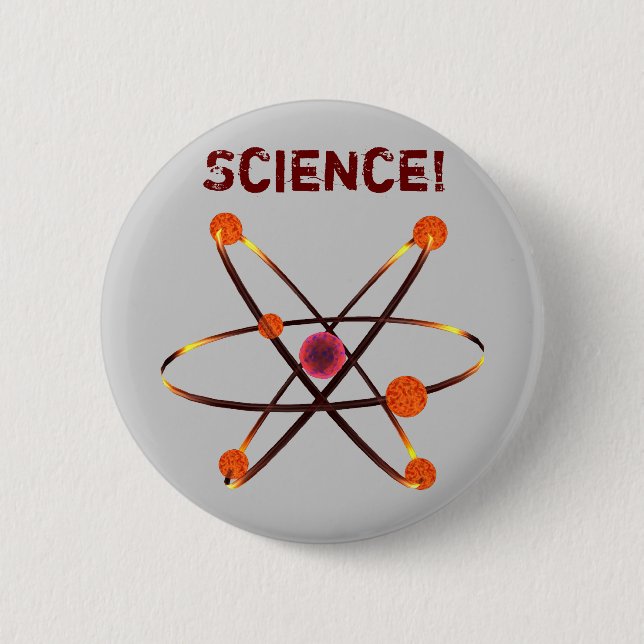 Science! 2 Inch Round Button (Front)