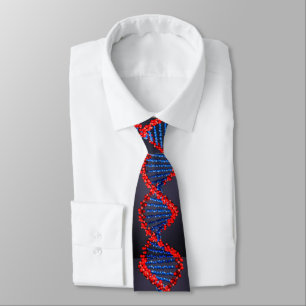 Science Abstract Artful Tie