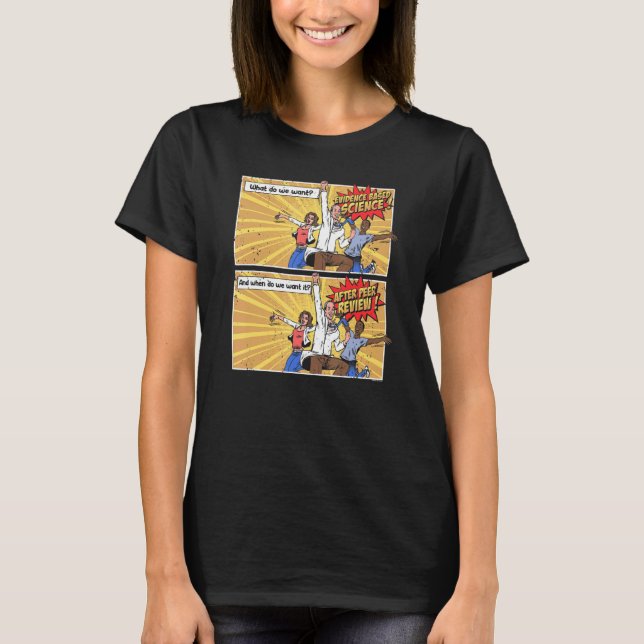 Science After Peer Review  Science T-Shirt (Front)