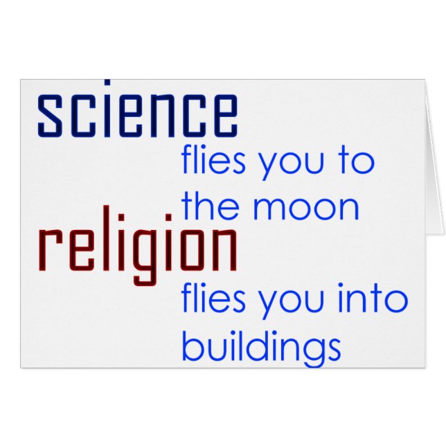 science and religion (Front Horizontal)