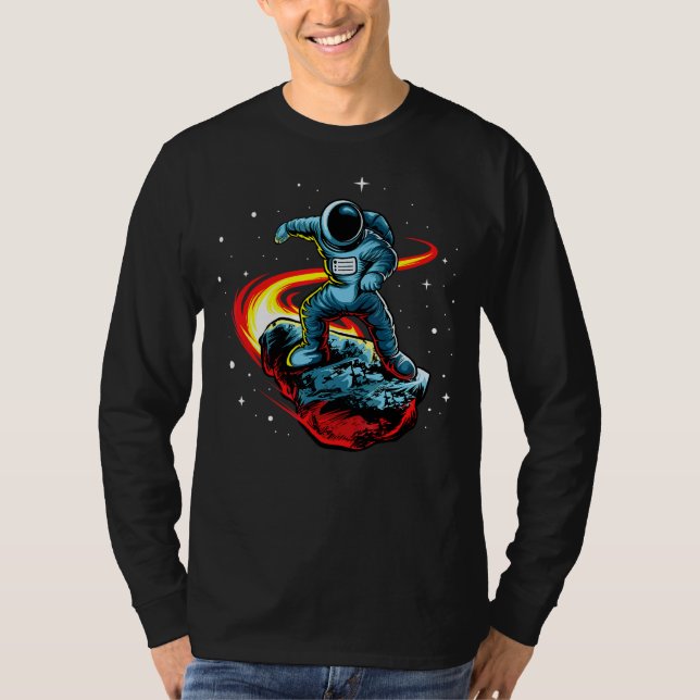 Science Asteroid Day Space Force Astronaut T-Shirt (Front)