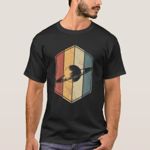 Science Astronomy Gifts Vintage Planet Saturn Sola T-Shirt
