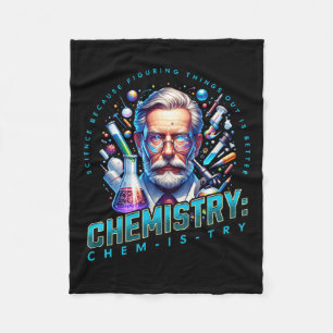 Science Because Figuring Things Out Is Better Fleece Blanket