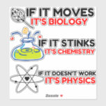 Science BIOLOGY CHEMISTRY PHYSICS<br><div class="desc">chemistry,  gift,  biology,  student,  idea,  physicist,  quote,  teacher,  geek,  physics,  nerd,  saying,  funny</div>