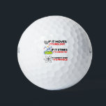Science BIOLOGY CHEMISTRY PHYSICS Golf Balls<br><div class="desc">Cool,  Comic,  Love,  Funny,  Coupes,  Vintage sports,  Retro,  Party,  Cute,  Christmas,  Nerd,   humour,  Geek,  Hipster</div>