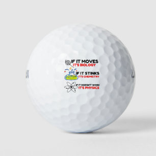 Science BIOLOGY CHEMISTRY PHYSICS Golf Balls