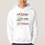 Science BIOLOGY CHEMISTRY PHYSICS Hoodie<br><div class="desc">chemistry,  gift,  biology,  student,  idea,  physicist,  quote,  teacher,  geek,  physics,  nerd,  saying,  funny</div>