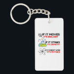 Science BIOLOGY CHEMISTRY PHYSICS Keychain<br><div class="desc">Cool,  Comic,  Love,  Funny,  Coupes,  Vintage sports,  Retro,  Cute,  Christmas,  Nerd,   humour,  Geek,  Hipster,  Science</div>