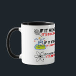Science BIOLOGY CHEMISTRY PHYSICS Mug<br><div class="desc">Cool,  Comic,  Love,  Funny,  Coupes,  Vintage sports,  Retro,  Cute,  Christmas,   Geek, </div>