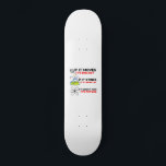 Science BIOLOGY CHEMISTRY PHYSICS Skateboard<br><div class="desc">Cool,  Comic,  Love,  Funny,  Coupes,  Vintage sports,  Retro,  Cute,  Christmas,   Geek, </div>