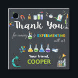 Science Birthday Party Boy Thank You Favour Tags<br><div class="desc">Personalize this awesome science party thank you tags with your details easily and quickly,  simply press the customize it button to further re-arrange and format the style and placement of the text.   Matching items available in store.</div>