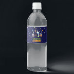 Science Birthday Water Bottle Label<br><div class="desc">Elevate the science-themed party atmosphere with our Chemistry Set Kids Birthday water bottle labels! These vibrant labels feature a captivating design of a chemistry set with neon-coloured accents, perfectly complementing your science-themed celebration. Let your little scientists enjoy their snacks and treats while immersing themselves in the world of discovery. Add...</div>