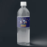 Science Birthday Water Bottle Label<br><div class="desc">Elevate the science-themed party atmosphere with our Chemistry Set Kids Birthday water bottle labels! These vibrant labels feature a captivating design of a chemistry set with neon-coloured accents, perfectly complementing your science-themed celebration. Let your little scientists enjoy their snacks and treats while immersing themselves in the world of discovery. Add...</div>