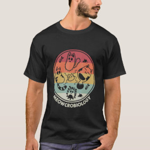 Science Cat Meowcrobiology T-Shirt