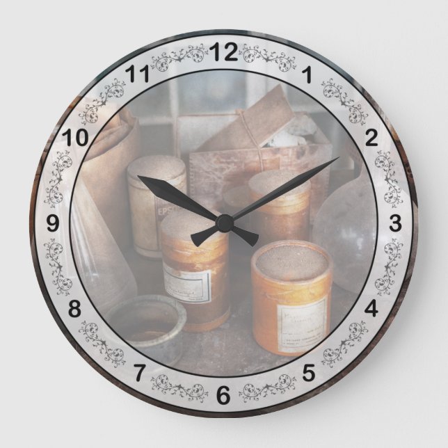 Science - Chemist - Ready to experiment Large Clock (Front)