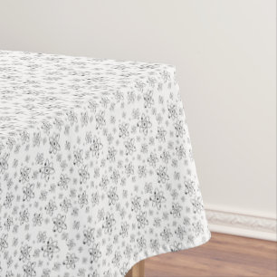 Science Chemistry Atom Pattern Rectangle Tablecloth