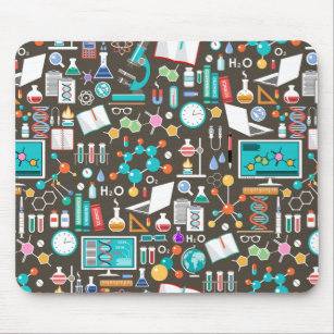 Science / Chemistry Pattern Mouse Pad