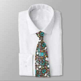 Science / Chemistry Pattern Tie