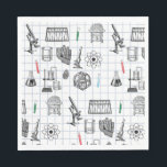 Science Chemistry Scientist Pattern  Napkin<br><div class="desc">A science themed chemistry pattern ideal for anyone who loves science,  chemistry,  biology etc. An ideal gift for scientists no matter the age.</div>