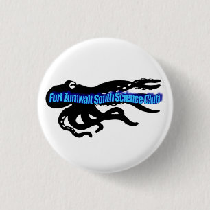 Science Club! 1 Inch Round Button