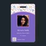 Science Corporate Employee Photo Badge<br><div class="desc">The Science Corporate Employee Photo Badge serves as an essential identity and access control tool for our esteemed staff. It not only enhances security within our premises,  but also fosters a sense of professionalism and unity among team members.</div>