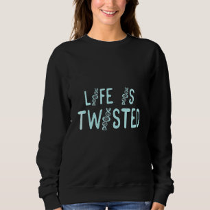 Science Day Biology Major Biologist Dna Strand Sweatshirt